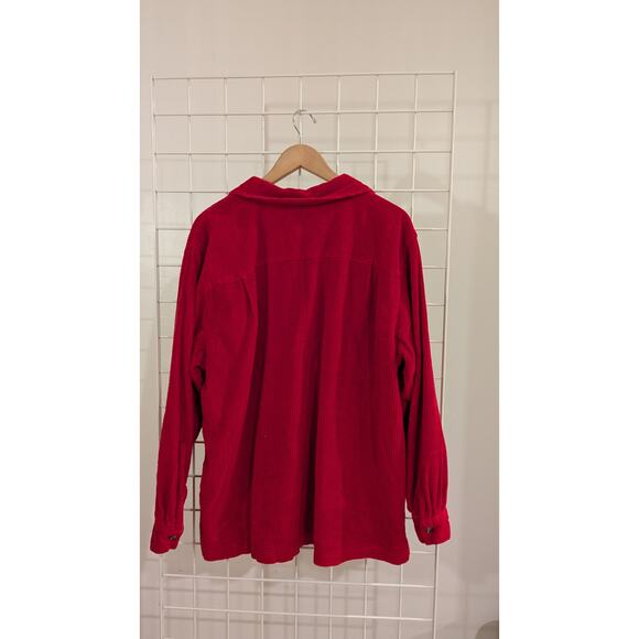 L.L. Bean Flannel-Lined Corduroy Shacket - Picture 12 of 13